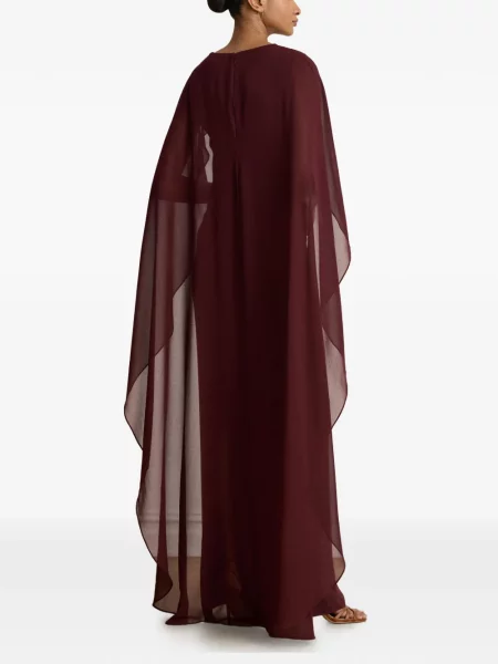 Rochie maxi Lauren Ralph Lauren roșu