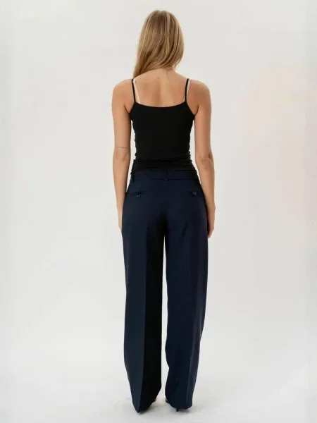 It's May Pantaloni Low bleumarin
