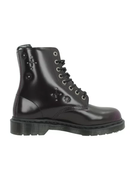 Čižmy Dr. Martens fialová