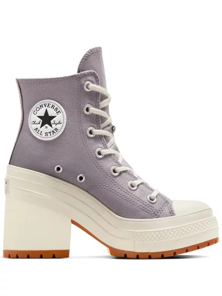 Бягане маратонки Converse Chuck 70 на платформе с принт бяло