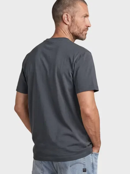 Футболка G-star Raw з аплікацією сіра