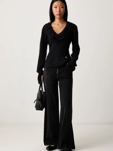 Pantaloni palazzo Frame