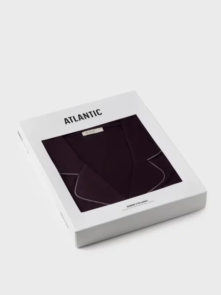 Піжама Atlantic бордова