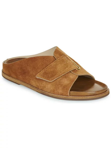 Pantofle Fru.it hnědé