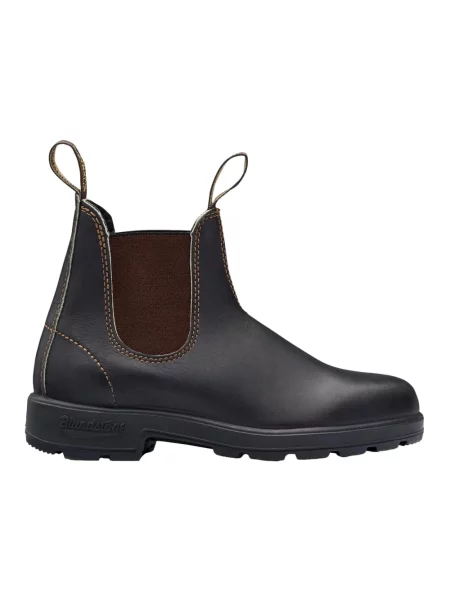 Botki Blundstone skórzane niebieskie