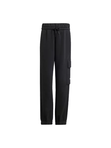 ADIDAS SPORTSWEAR Pantaloni sport Essentials negru alb