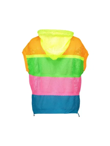 Sweter Love Moschino z krótkim rękawem elegancki pomarańczowy