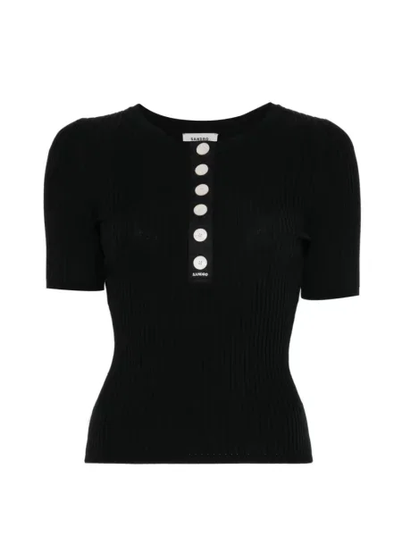 Top Sandro tricotate negru