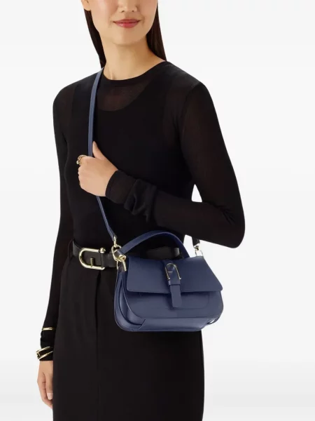 Geantă shopper Furla albastru