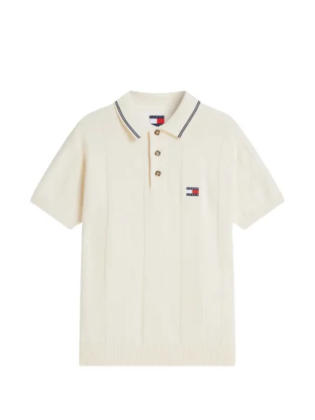Tricou polo Tommy Hilfiger cu autograf