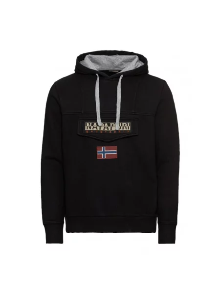 Bluza Napapijri z logo czarna