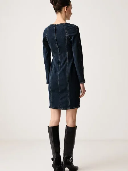 Levi's sukienka jeansowa COCKTAIL granatowa