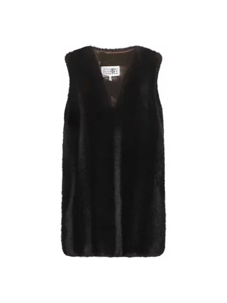 Kamizelka Mm6 Maison Margiela brązowa