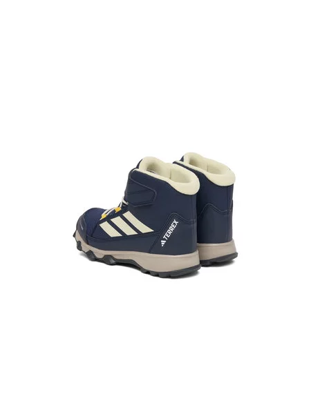 Turistiniai batai adidas Terrex Snow Cf Climawarm Winter Shoes Kids Tamsiai mėlyna