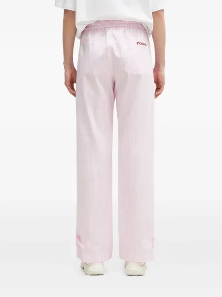 Pantaloni Fiorucci în carouri roz