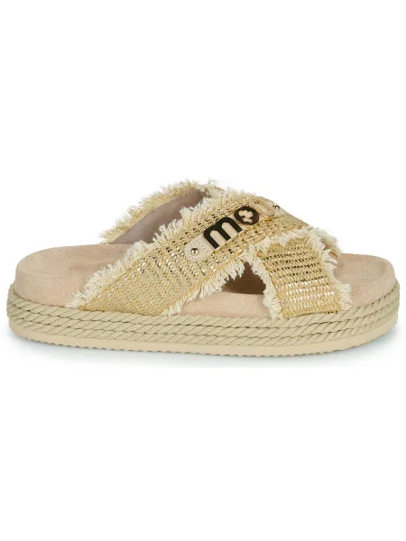 Pantofi Mou din piele bej