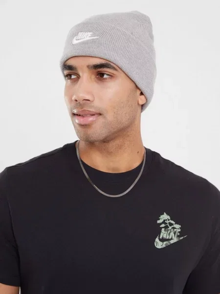 Nike Čepice Zimní U Nk Peak Beanie Tc Fut L šedý