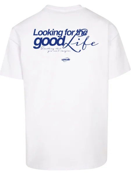 MT Upscale Tricou Good Life Quest albastru ultramarin alb