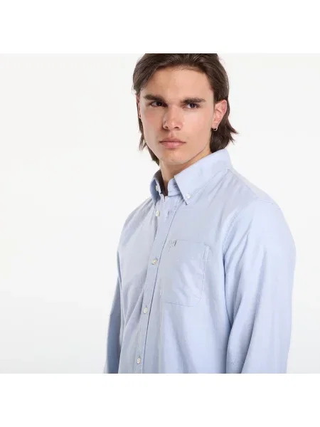 Риза GAP Intl Ls Standard Oxford Logo M синьо