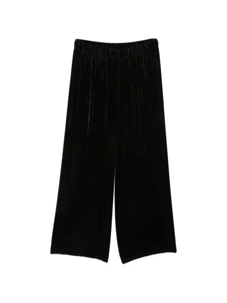 Pantaloni Avant Toi de catifea verde