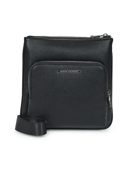 Taška Armani Exchange bez podpätku čierna