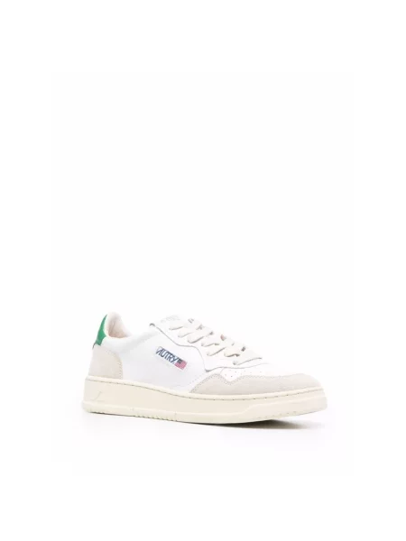 Sneakers Autry Medalist Low Man Leat/ Suede Wht/ Amaz EUR 45 białe