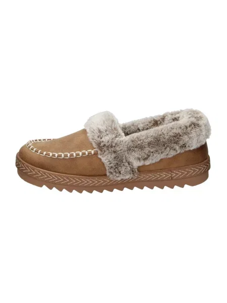 Papuče Skechers smeđa
