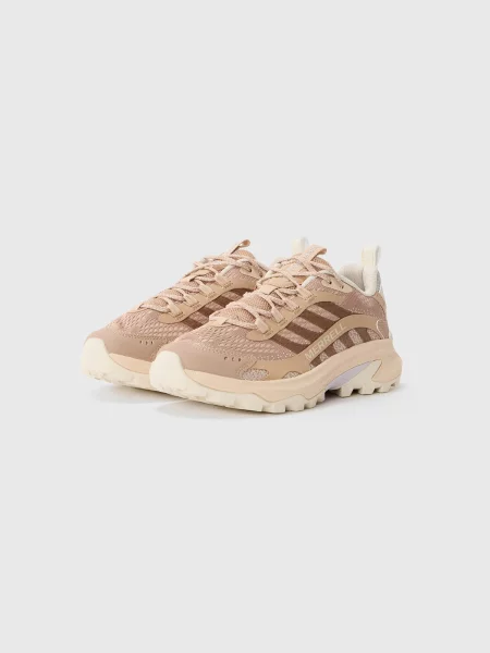 MERRELL Poltopánky MOAB SPEED 2 / brokátová / kapučíno / šedobiela hnedá