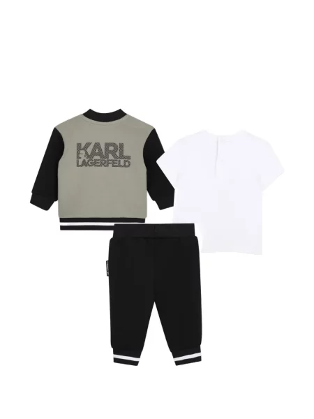 Komplet dresowy dziecięcy Karl Lagerfeld szary