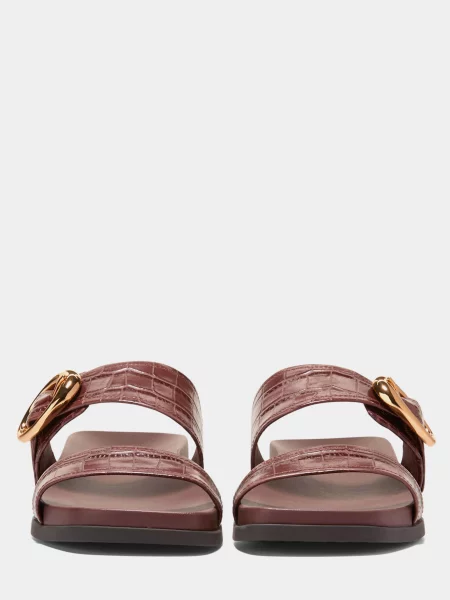 Кожаные шлепанцы Cole Haan коричневые
