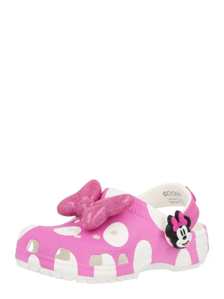 Šľapky Crocs Minnie Mouse Cls Clg T Ružová biela