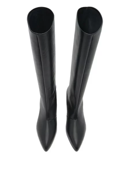 Botine Bally din piele negru