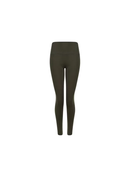 Legginsy sportowe z kieszenią Tombo zielone