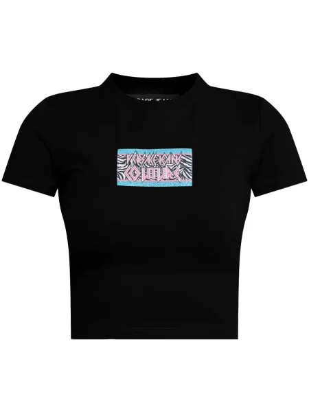Tricou Versace Jeans Couture negru