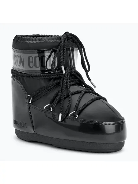 Śniegowce Moon Boot Icon Low Glance black czarne