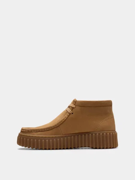 Нубукові Черевики Clarks коричневий