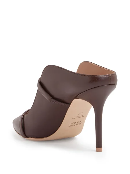 Papuci tip mules Malone Souliers maro