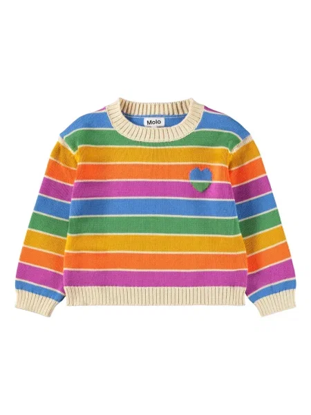 Sweter dziecięcy Molo żółty