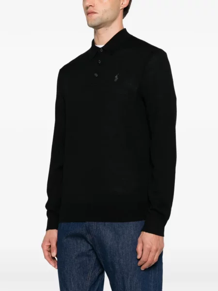Polo Polo Ralph Lauren με κέντημα μαύρο