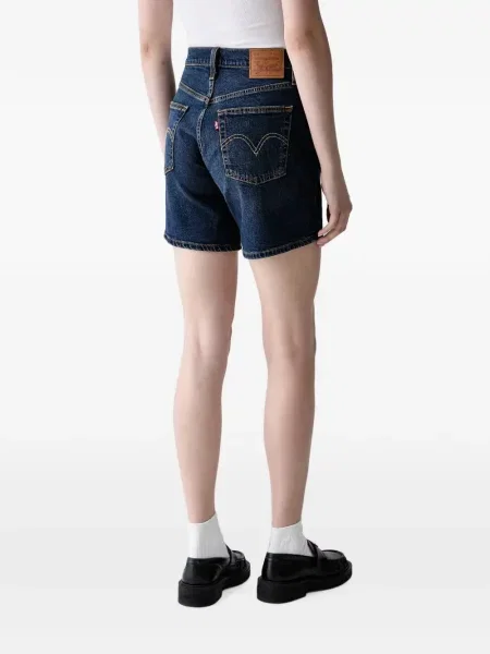 Decupat pantaloni Levi's® cu autograf cu talie înaltă alb