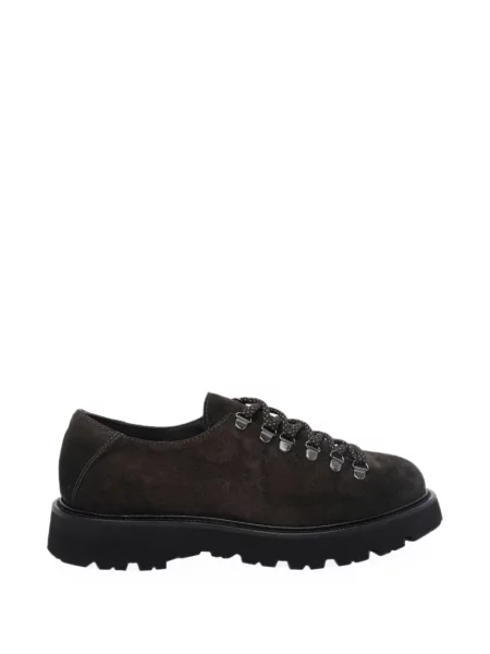 Sneakerși Pawelk's din piele de căprioară maro
