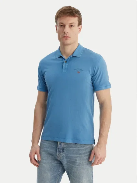Napapijri Tricou polo Elbas albastru