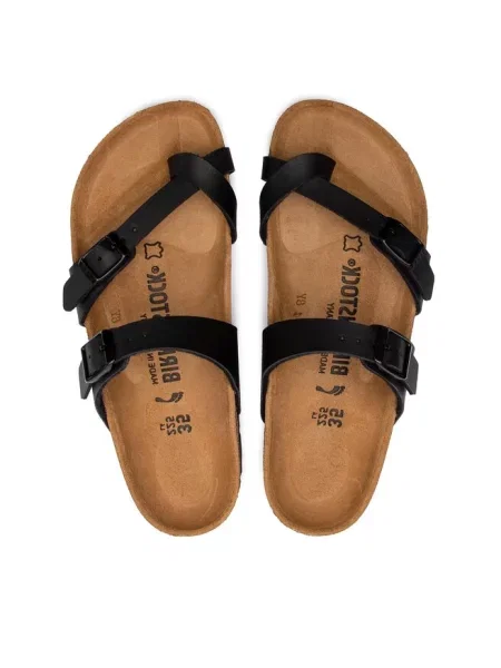 Japonki Birkenstock czarne