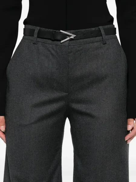 Pantaloni Stella Mccartney de lână gri