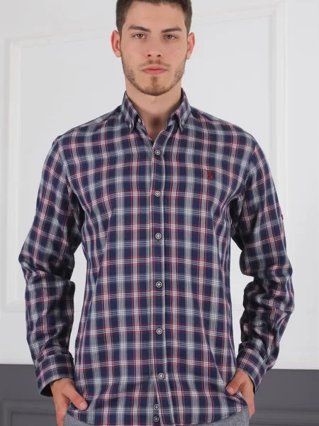 Риза Dewberry синьо