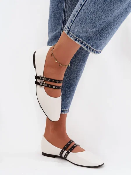 Baleríny Boto bílé