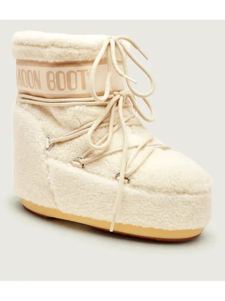 Moon Boot Bocanci Icon Low | shearling bej