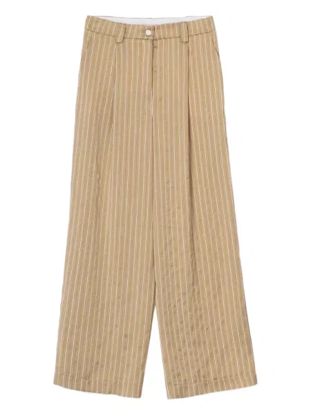 Pantaloni Alysi cu dungi plisate