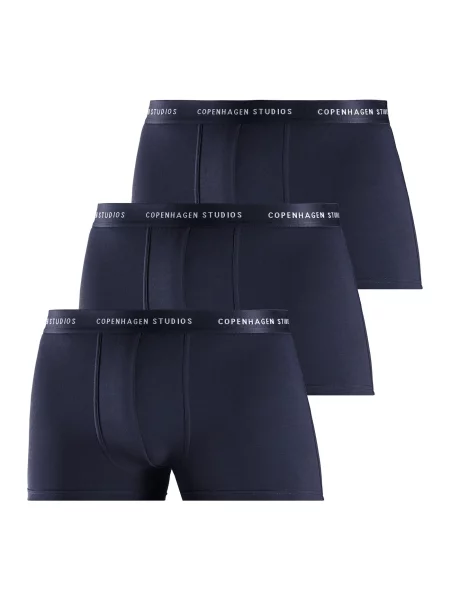 Copenhagen Studios Boxeri bleumarin alb