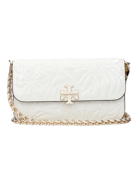 Torebka Tory Burch skórzana biała